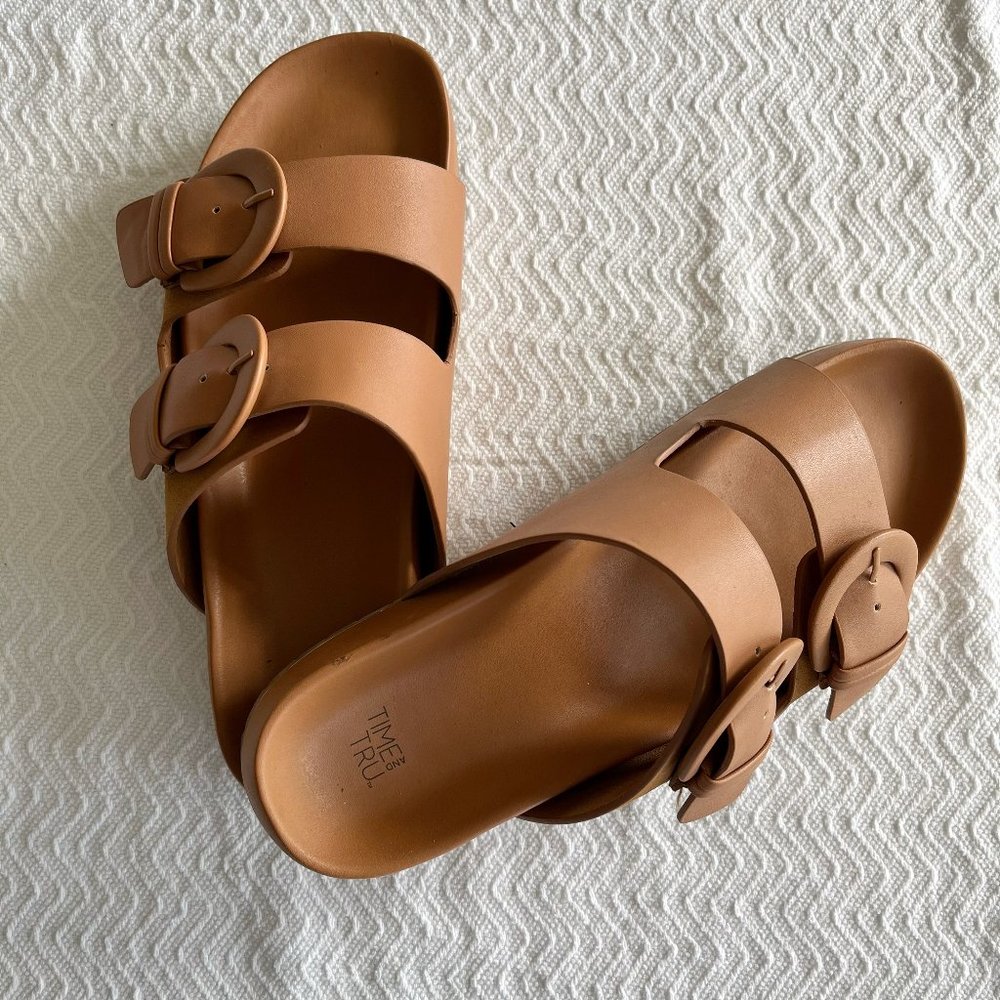 Time And Tru Women's Sandals Slides